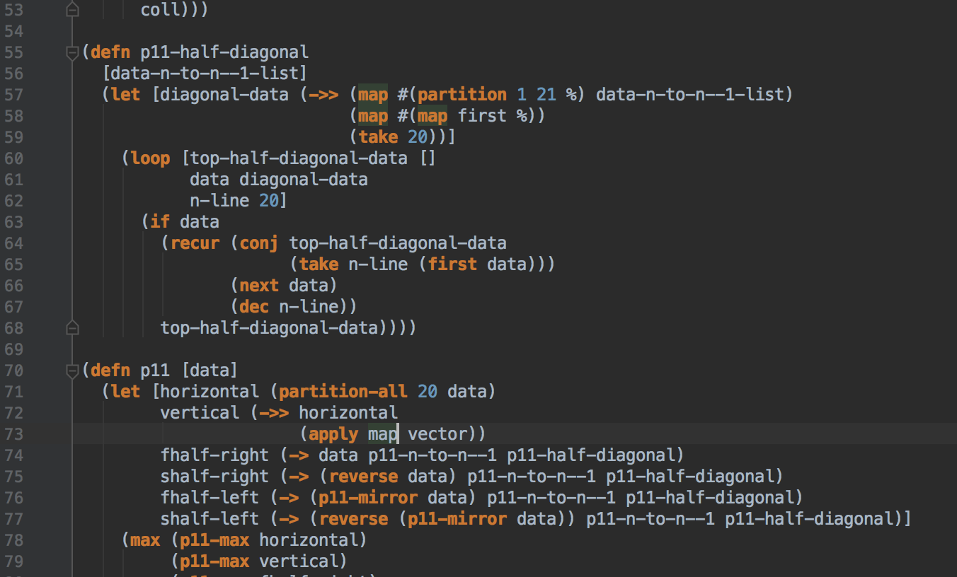 Project Euler No. 11